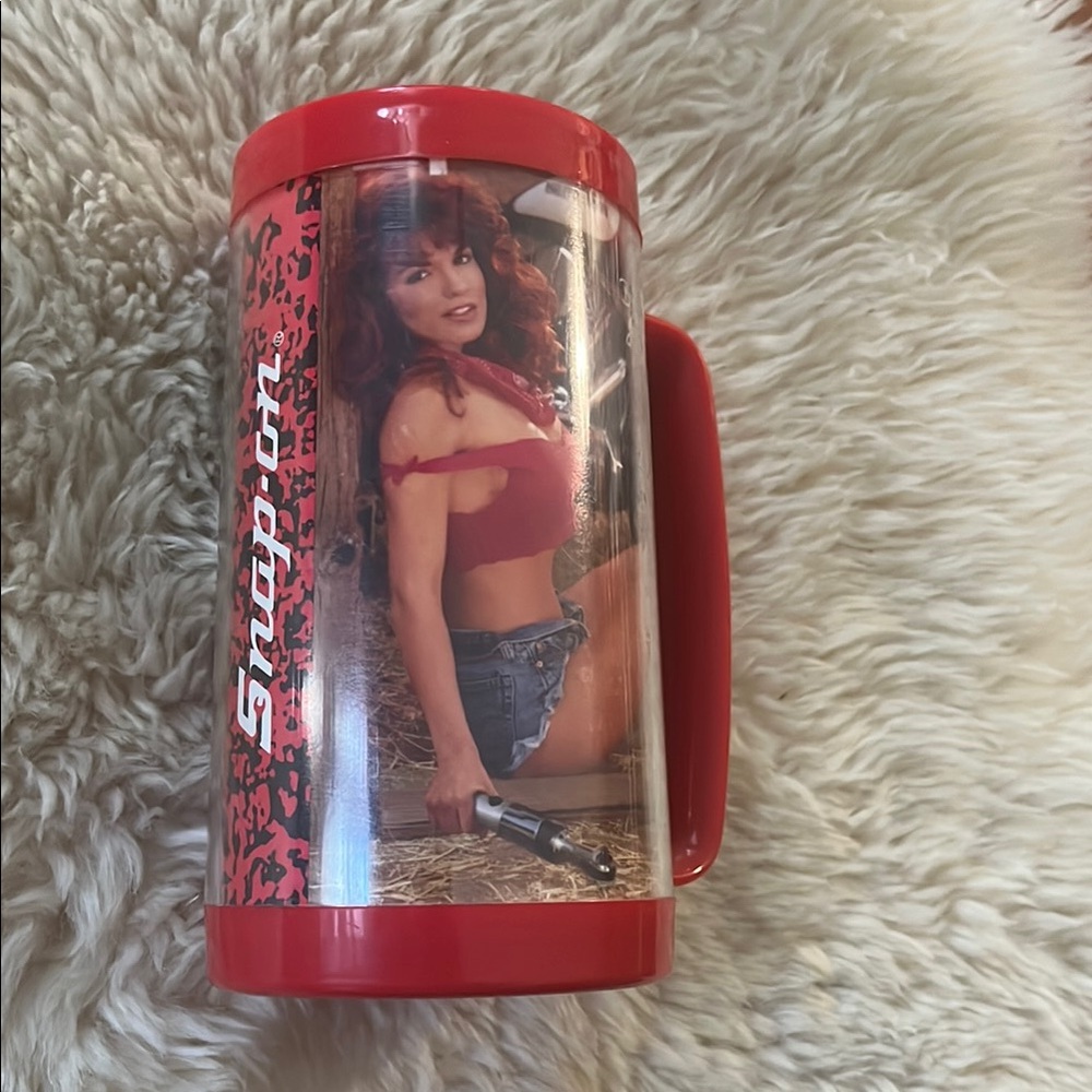 Snap-on Red Travel Mug 1991
